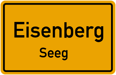Straßenverzeichnis Eisenberg Seeg