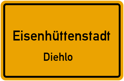 Straßenverzeichnis Eisenhüttenstadt Diehlo