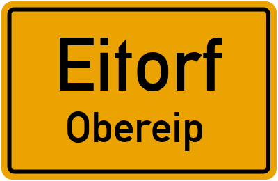 Straßenverzeichnis Eitorf Obereip