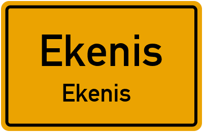 Straßenverzeichnis Ekenis Ekenis