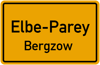 Straßenverzeichnis Elbe-Parey Bergzow