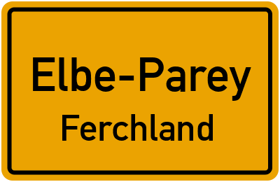 Straßenverzeichnis Elbe-Parey Ferchland