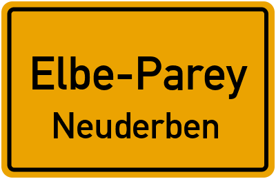 Straßenverzeichnis Elbe-Parey Neuderben