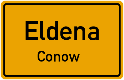 Straßenverzeichnis Eldena Conow