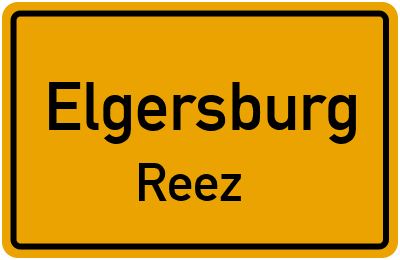 Straßenverzeichnis Elgersburg Reez