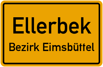 Straßenverzeichnis Ellerbek Bezirk Eimsbüttel