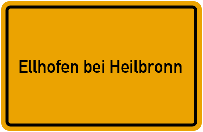 Branchenbuch Ellhofen bei Heilbronn, Baden-Württemberg