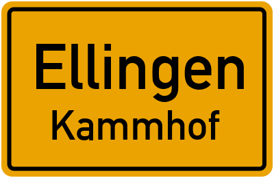 Straßenverzeichnis Ellingen Kammhof