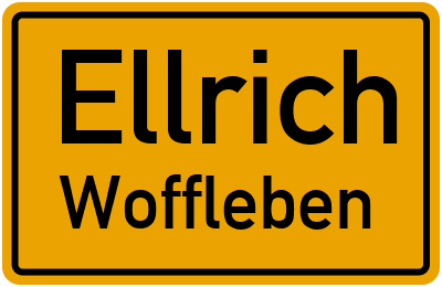Straßenverzeichnis Ellrich Woffleben