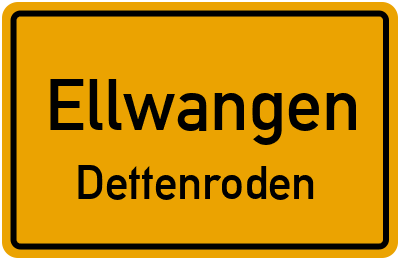 Straßenverzeichnis Ellwangen Dettenroden