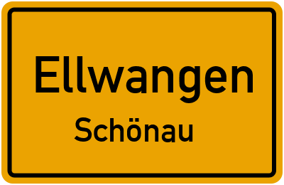 Straßenverzeichnis Ellwangen Schönau