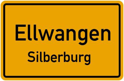 Straßenverzeichnis Ellwangen Silberburg