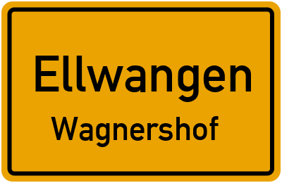 Straßenverzeichnis Ellwangen Wagnershof
