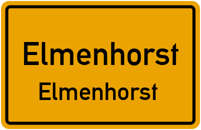 Straßenverzeichnis Elmenhorst Elmenhorst
