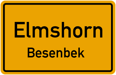 Straßenverzeichnis Elmshorn Besenbek