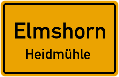 Straßenverzeichnis Elmshorn Heidmühle