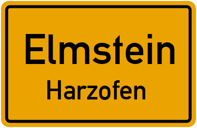 Straßenverzeichnis Elmstein Harzofen