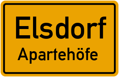 Straßenverzeichnis Elsdorf Apartehöfe