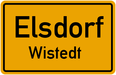 Straßenverzeichnis Elsdorf Wistedt