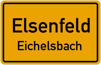 Straßenverzeichnis Elsenfeld Eichelsbach