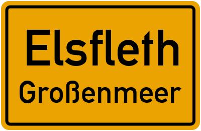 Straßenverzeichnis Elsfleth Großenmeer