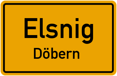 Straßenverzeichnis Elsnig Döbern