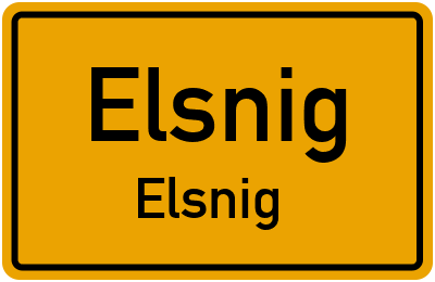 Straßenverzeichnis Elsnig Elsnig