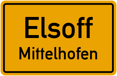 Straßenverzeichnis Elsoff Mittelhofen