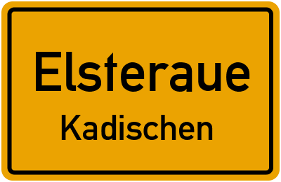 Straßenverzeichnis Elsteraue Kadischen