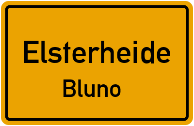 Straßenverzeichnis Elsterheide Bluno