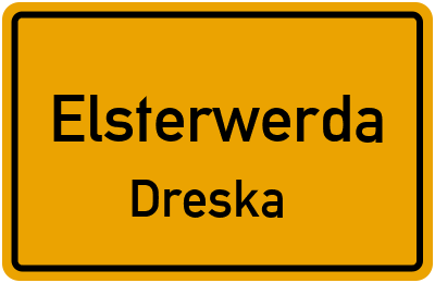 Straßenverzeichnis Elsterwerda Dreska
