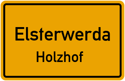 Straßenverzeichnis Elsterwerda Holzhof