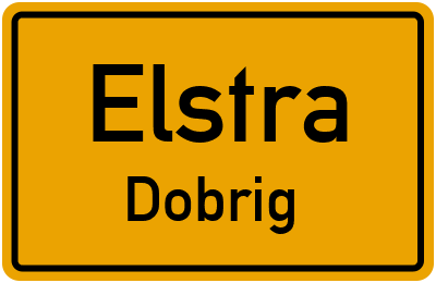Straßenverzeichnis Elstra Dobrig