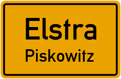 Straßenverzeichnis Elstra Piskowitz