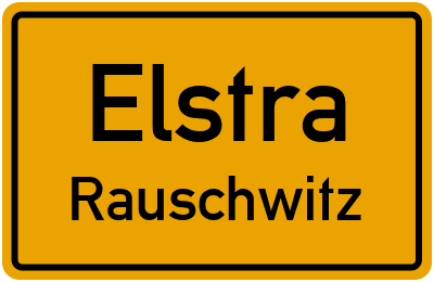 Straßenverzeichnis Elstra Rauschwitz