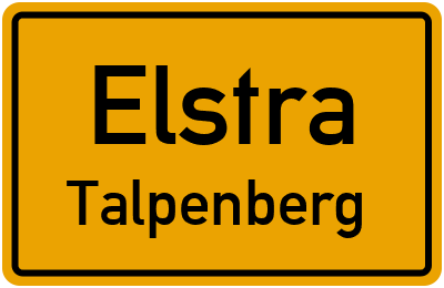 Straßenverzeichnis Elstra Talpenberg