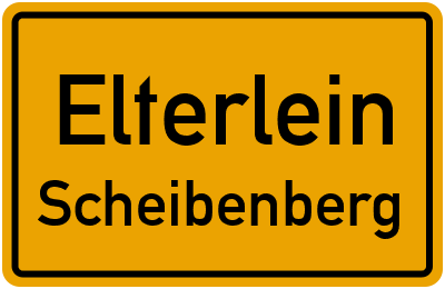 Straßenverzeichnis Elterlein Scheibenberg