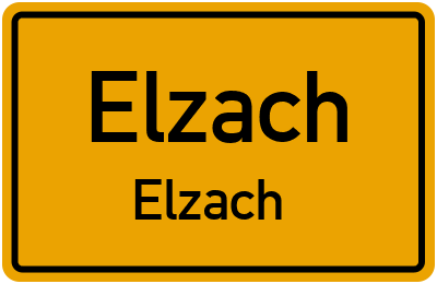 Straßenverzeichnis Elzach Elzach