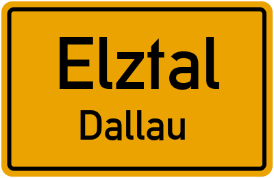 Straßenverzeichnis Elztal Dallau