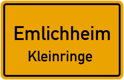 Straßenverzeichnis Emlichheim Kleinringe