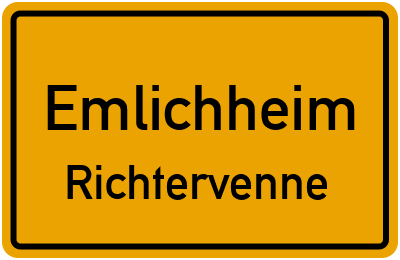 Straßenverzeichnis Emlichheim Richtervenne