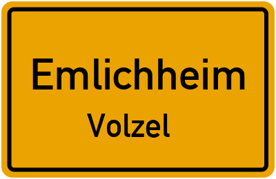 Straßenverzeichnis Emlichheim Volzel