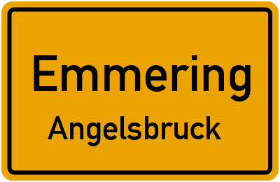 Straßenverzeichnis Emmering Angelsbruck