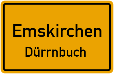 Straßenverzeichnis Emskirchen Dürrnbuch