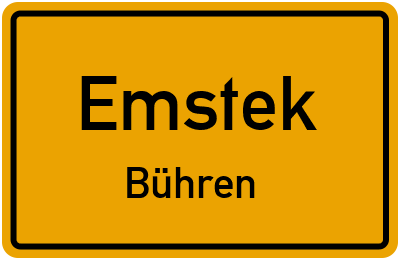 Straßenverzeichnis Emstek Bühren