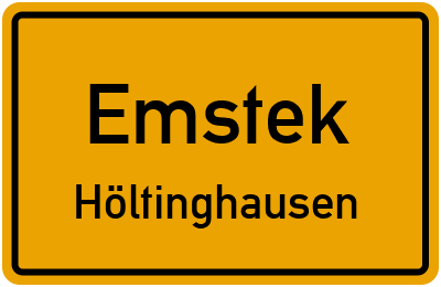 Straßenverzeichnis Emstek Höltinghausen