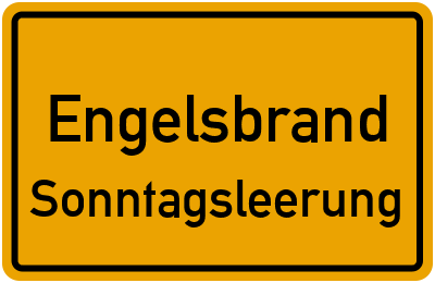 Briefkastenleerung am Sonntag in Engelsbrand