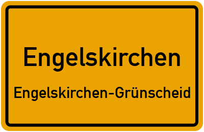 Straßenverzeichnis Engelskirchen Engelskirchen-Grünscheid