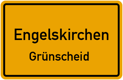 Straßenverzeichnis Engelskirchen Grünscheid