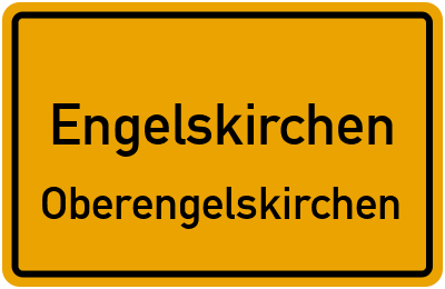 Straßenverzeichnis Engelskirchen Oberengelskirchen